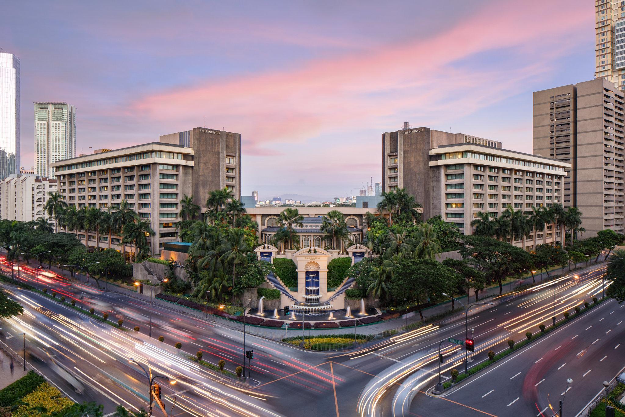 The Peninsula Manila Hotel Exterior foto